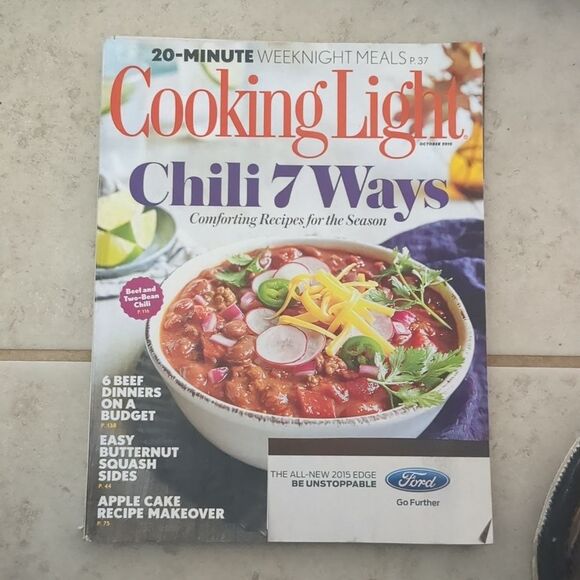 Lot/Bundle 8 Cooking Light Magazines 2014 2015 - Picture 7 of 8